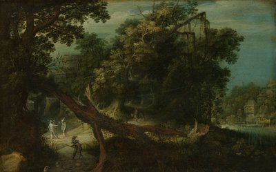 Mountainous Landscape by Adriaen van Stalbemt